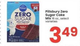 Albertsons Pillsbury zero sugar cake mix offer