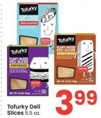 Albertsons Tofurky deli slices offer