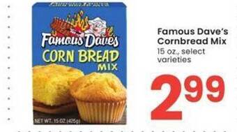 Albertsons Famous dave's cornbread mix offer