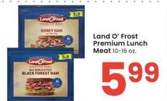 Albertsons Land o' frost premium lunch meat offer