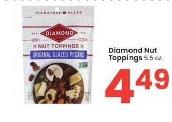 Albertsons Diamond nut toppings offer