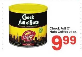 Albertsons Chock full o'nuts coffee offer