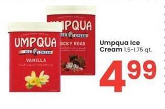 Albertsons Umpqua ice cream offer