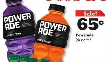 Family Dollar Powerade offer
