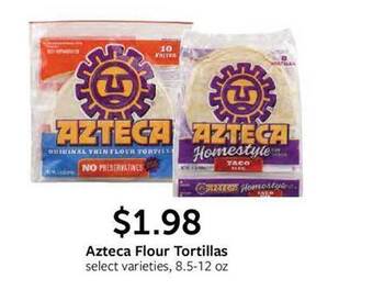 Fareway Azteca flour tortillas offer