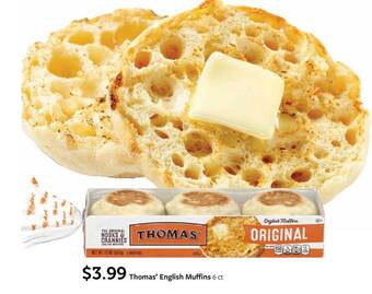 Fareway Thomas' english muffins offer