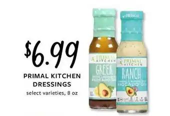 Fareway Primal kitchen dressings select varieties offer