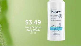 Fareway Ivory original body wash offer