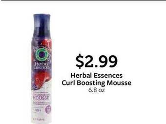 Fareway Herbal essences curl boosting mousse offer
