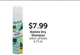 Fareway Batiste dry shampoo offer