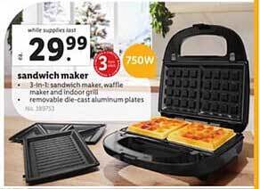 Lidl Sandwich maker offer