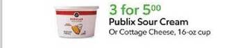 Publix Publix sour cream offer