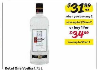 Winn Dixie Ketel one vodka offer