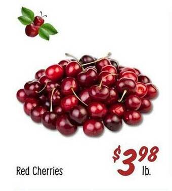 Sprouts Farmers Market Red cherries offer