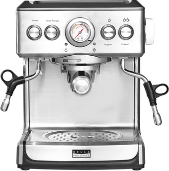 Best Buy Bella pro series - espresso machine with 19 bars of pressure - stainless steel offer