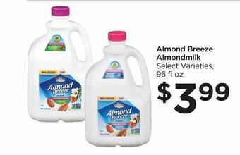 Food 4 Less Almond breeze almondmilk offer