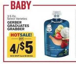 Food Lion Gerber graduates grabber offer