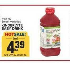 Food Lion Kinderlyte baby drink offer