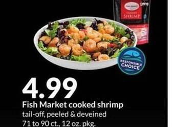 Hy-Vee Fish market cooked shrimp offer