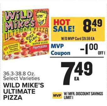 Food Lion Wild mike's ultimate pizza offer