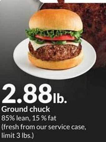 Hy-Vee Ground chuck offer