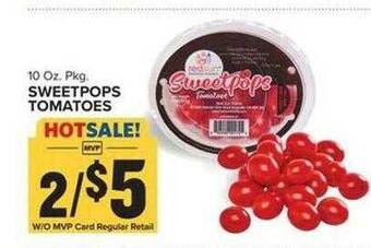 Food Lion Sweetpops tomatoes offer