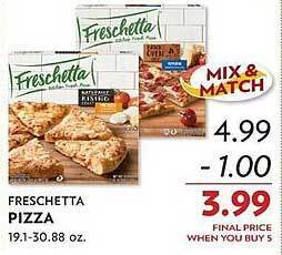 Freschetta pizza