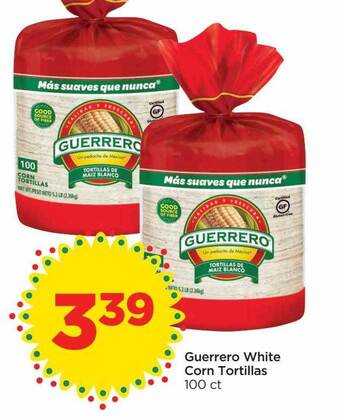 Foods Co Guerrero white corn tortillas offer