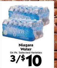 Food Giant Niagara water offer