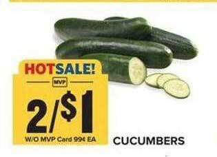 Food Lion Cucumbers offer