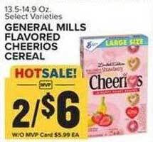 Food Lion General mills flavored cheerios cereal offer