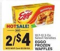 Food Lion Eggo frozen waffles offer