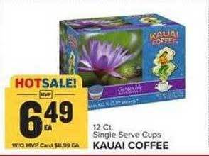 Food Lion Kauai coffee offer
