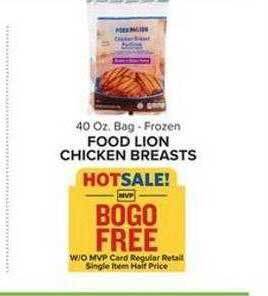 Food Lion Food lion chicken breasts offer