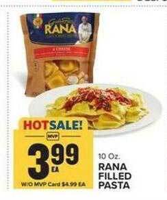 Food Lion Rana filled pasta offer