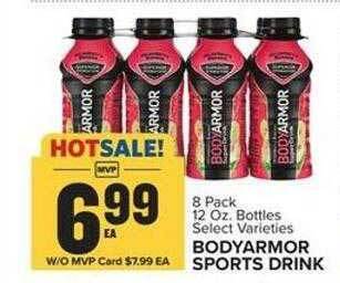 Food Lion Bodyarmor sports drink offer