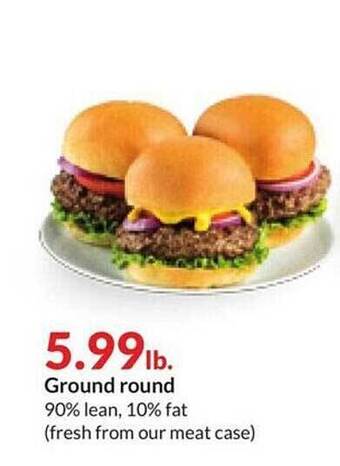 Hy-Vee Ground round offer