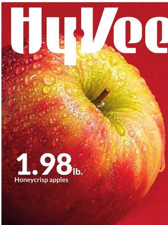 Hy-Vee Honeycrisp apples offer