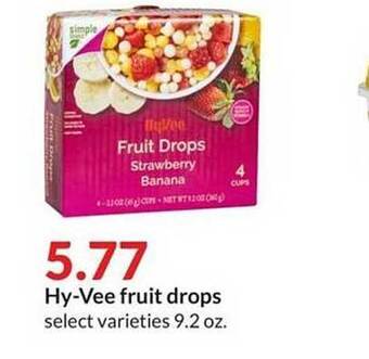 Hy-Vee Hy-vee fruit drops offer