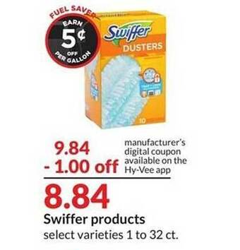 Hy-Vee Swiffer products offer