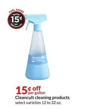 Hy-Vee Cleancult cleaning products offer