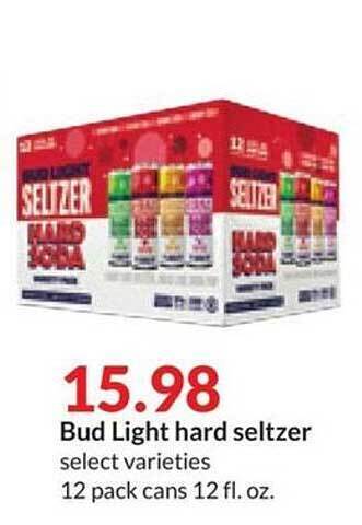 Hy-Vee Bud light hard seltzer offer