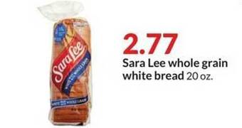 Hy-Vee Sara lee whole grain white bread offer