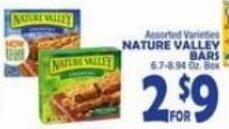 Bravo Supermarkets Nature Valley Bars offer