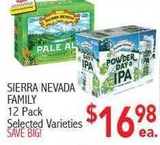 Ingles Markets Sierra nevada family offer