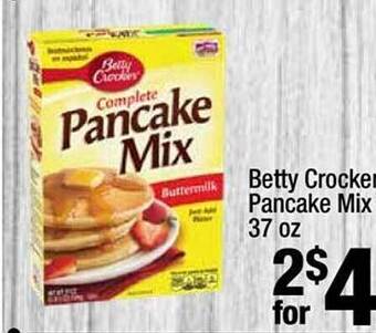 Super King Markets Betty crocker pancake mix offer