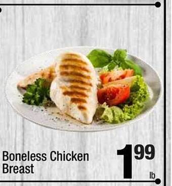 Super King Markets Boneless chicken breast offer