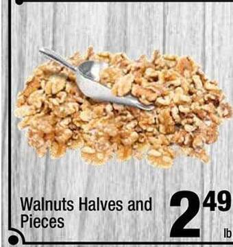 Super King Markets Walnuts halves and pieces offer