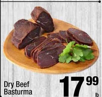Super King Markets Dry beef basturma offer