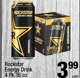 Super King Markets Rockstar energy drink offer